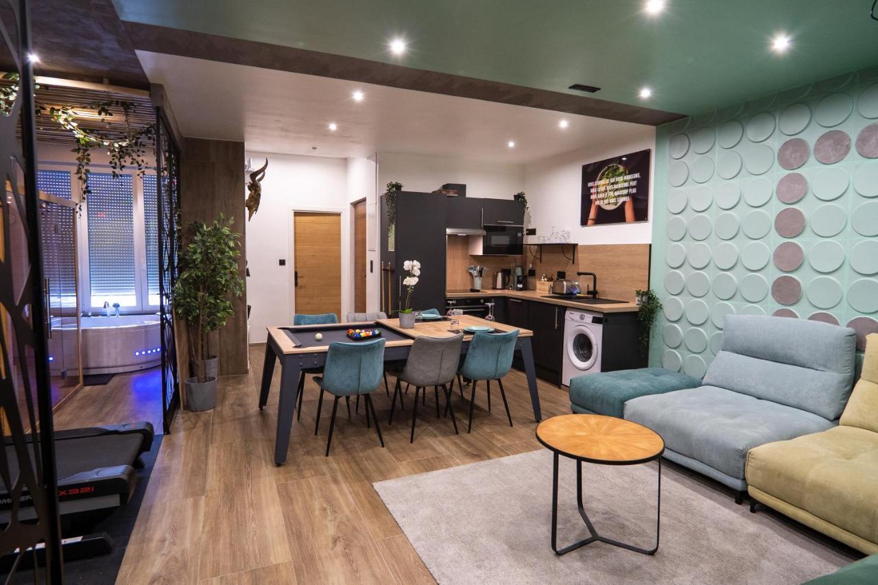 Capsule Wellness - Sauna - Balneo - Machine De Sport Privatif - Ps5 - 2 Chambres Valenciennes Buitenkant foto