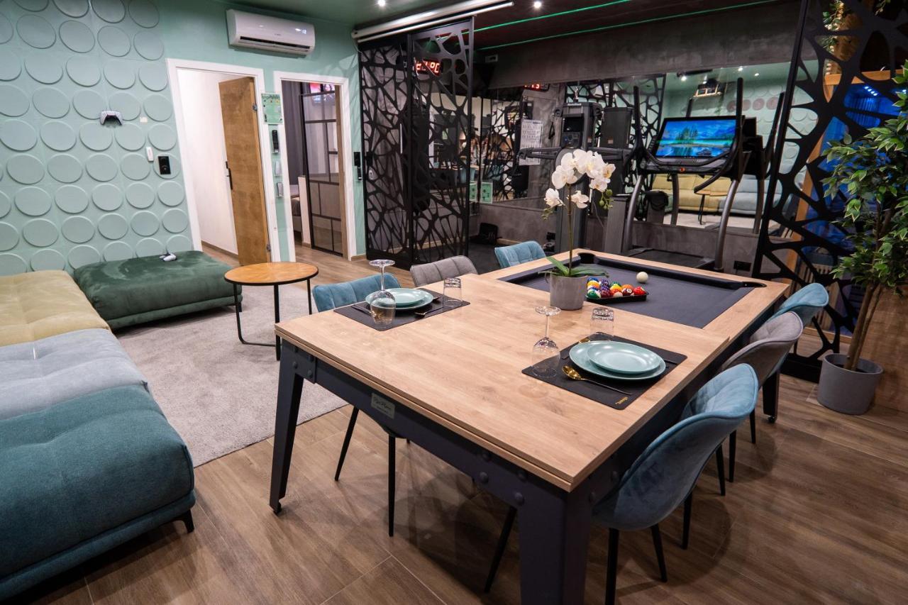 Capsule Wellness - Sauna - Balneo - Machine De Sport Privatif - Ps5 - 2 Chambres Valenciennes Buitenkant foto
